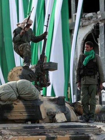 <p>Войници от либийската армия. <i>Снимка: БТА</i></p>