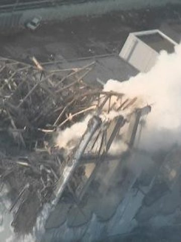 <p>Снимка на АЕЦ Фукушима 1, разпространена от Tokyo Electric Power Co. <i>Снимка: БТА</i></p>