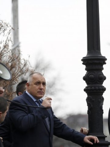 <p>
	Премиерът в оставка Бойко Борисов, 21 февруари 2013 г. <em>Снимка: Ройтерс</em></p>
