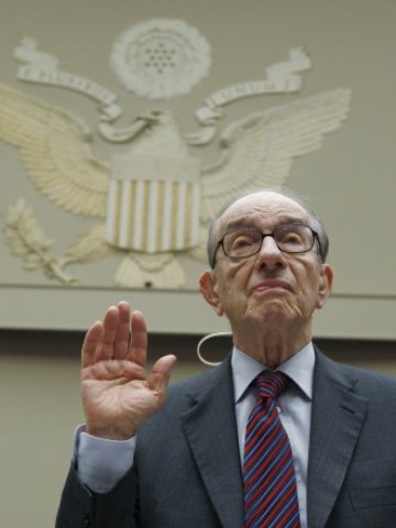 <p>
	<em>Алън Грийнспан, шеф на Фед в периода 1987 г. - 2006 г. Снимка: Ройтерс</em></p>
