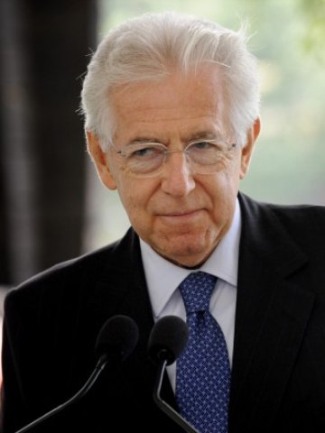 <p>
	Италианският премиер Марио Монти<em>. Снимка: Ройтерс</em></p>
