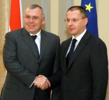 Алфред Гузенбауер и Сергей Станишев. Снимка: Министерски съвет