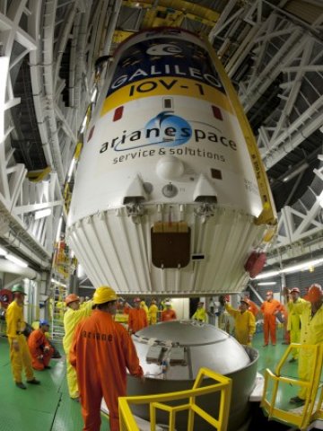 <p>
	Досега спътниците Galileo се изстрелваха по двойки с руската ракета &bdquo;Съюз&quot;. <em>Снимка: Ройтерс</em></p>
