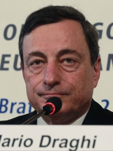 <p>
	Президентът на Европейската централна банка Марио Драги. <em>Снимка: Ройтерс</em></p>
