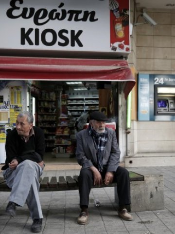 <p>
	Никозия. <em>Снимка: Ройтерс</em></p>
