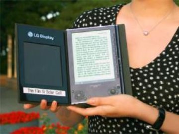 Електронна книга на слънчеви батерии 