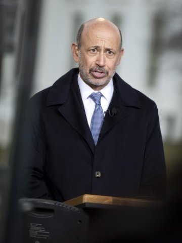<p>
	Изпълнителният директор на&nbsp; Goldman Sachs Лойд Бланкфейн. <em>Снимка: Ройтерс</em></p>
