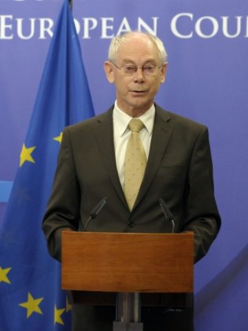 <p>
	Херман ван Ромпой. <em>Снимка: Ройтерс</em></p>
