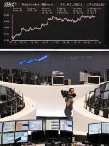 <p>Немската фондова борса. <i>Снимка: Ройтерс</i></p>