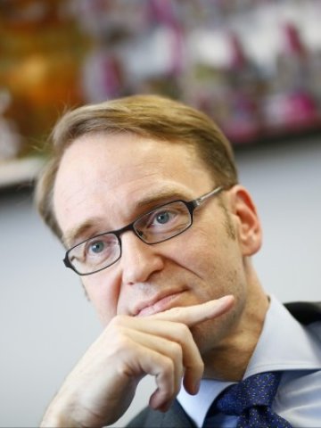 <p>
	Президентът на Bundesbank Йенс Вайдман.<em> Снимка Ройтерс</em></p>

