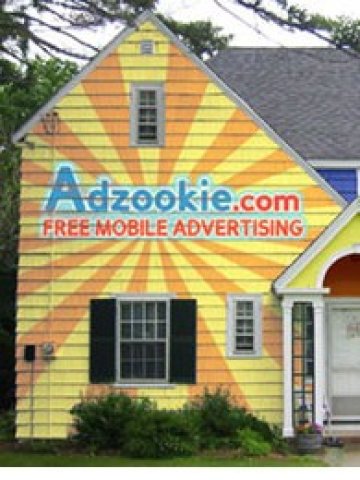 <p>Така би изглеждала пребоядисаната с рекламни цели фасада. <i>Снимка: Adzookie</i></p>