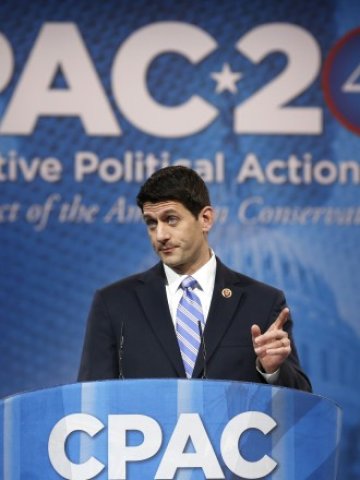 <p>
	Председателят на Бюджетната комисия към щатския конгрес Пол Райън. <em>Снимка: Ройтерс</em></p>
