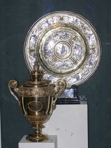 Това са трофеите на Уимбълдън за мъже и жени. Снимка: Flickr