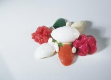 Ястие със зеленчуци от ресторанта El Bulli