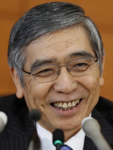 <p>
	Според анализатор&nbsp;Курода трябва да говори по-твърдо и решително. <em>Снимка: Ройтерс</em></p>
