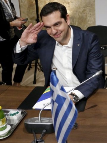 <p>
	Гръцкият премиер Алексис Ципрас. <em>Снимка: Ройтерс</em></p>
