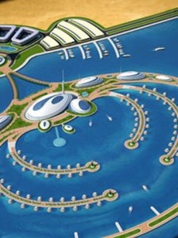 <p>
	Панорамна гледка над комплекса. <em>Изображение: Giancarlo Zema Design Group</em></p>
