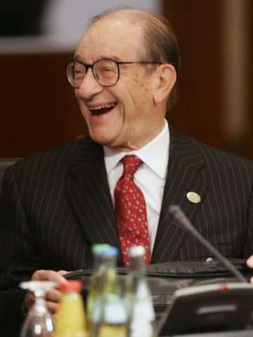 <p style="text-align: justify;">
	Алън Грийнспан като шеф на Фед през 2004 г. <em>Снимка: Ройтерс</em></p>
