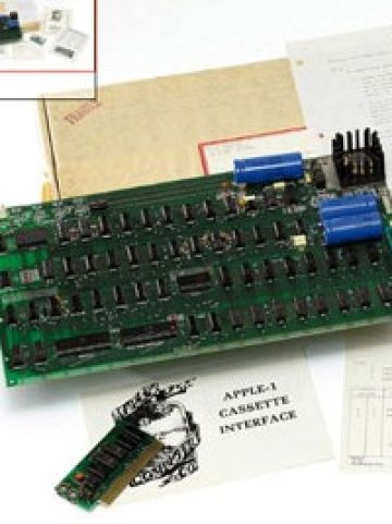 <p>&nbsp;</p>
<p lang="en-US" style="font-weight: normal; margin-bottom: 0in"><font color="#000000"><font face="Tahoma, sans-serif"><font size="2">Apple-1 <span lang="bg-BG">се смята за първия персонален компютър в света</span></font></font></font></p>