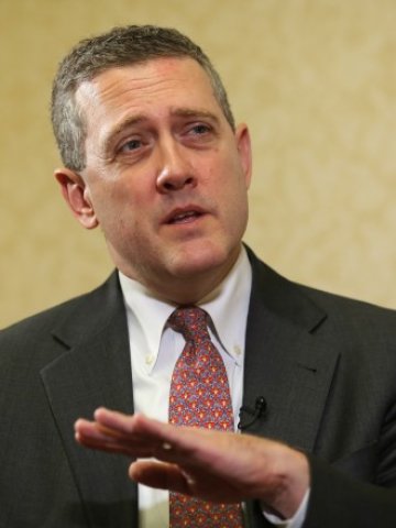 <p style="text-align: justify;">
	Президентът на Федералния резерв в Сейнт Луис Джеймс Булард. <em>Снимка: Ройтерс</em></p>
