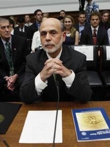 <p>
	Председателят на Федералния резерв Бен Бернанке. Снимка: Ройтерс</p>
