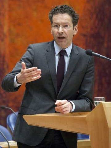 <p>
	Председателят на Еврогрупата Йерун Диселблум. <em>Снимка: Ройтерс</em></p>
