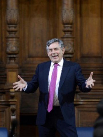 <p>
	Гордън Браун. <em>Снимка: Ройтерс</em></p>
