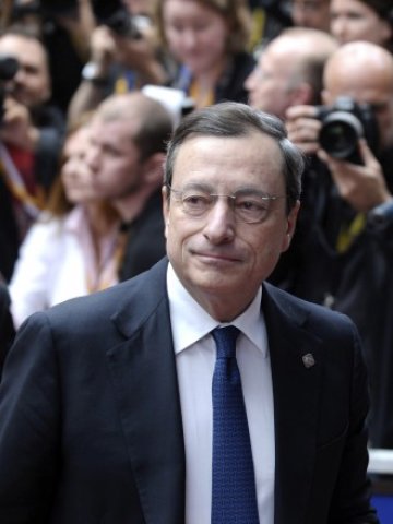 <p>
	Президентът на Европейската централна банка Марио Драги. <em>Снимка: Ройтерс</em></p>
