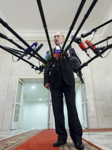 <p>
	Путин често се изразява презрително по адрес на интернет.&nbsp;<em>Снимка: Ройтерс</em></p>
