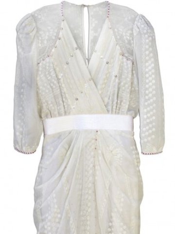 <p>
	Роклята на британската дизайнерка Зандра Роудс, носена от принцеса Даяна. <em>Снимка: Ройтерс</em></p>
