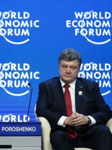 <p>
	Президентът на Украйна Петро Порошенко на Световния икономически форум в Давос. <em>Снимка: архив, Ройтерс</em></p>
