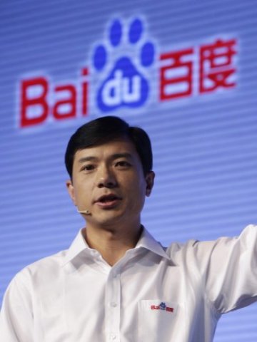 <p>
	Главният изпълнителен директор на Baidu Робин Ли. Снимка: <em>Архив Ройтерс</em></p>

