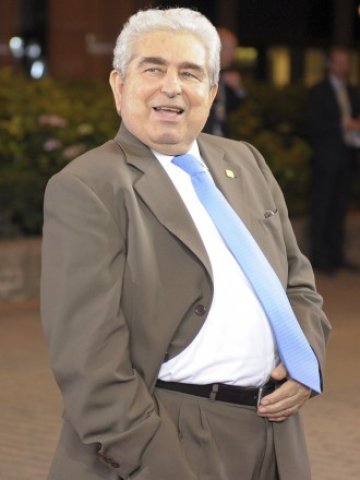 <p>
	Кипърският президент - комунист Деметрис Кристофиас. <em>Снимка: Ройтерс</em></p>
