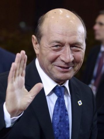 <p>
	Румънският президент Траян Басеску. <em>Снимка: Ройтерс</em></p>
