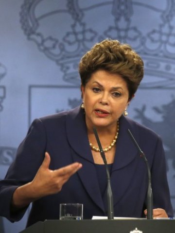 <p>
	Бразилският президент Дилма Русеф. <em>Снимка: Ройтерс</em></p>
