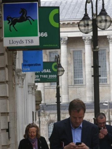 <p>
	Лондонското сити попадна в фокуса на медиите със скандала около манипулирането на Libor. <em>Снимка: Ройтерс</em></p>
