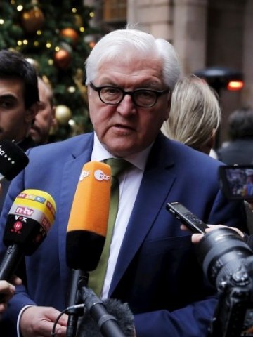 <p style="text-align: justify;">
	Франк-Валтер Щайнмайер. <em>Снимка: Ройтерс</em></p>
