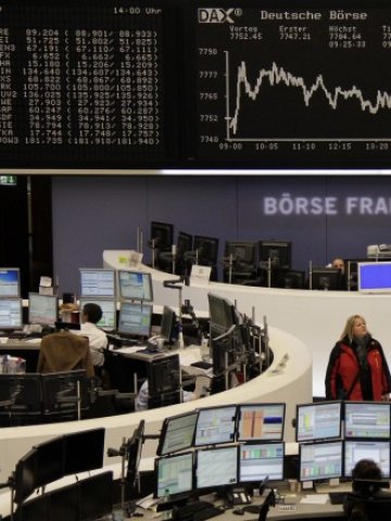 <p>
	Фондовата борса във Франкфурт. <em>Снимка: Ройтерс</em></p>
