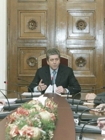 <p>
	Президентът Георги Първанов. <em>Снимка: БТА</em></p>
