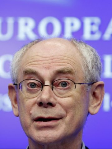 <p>
	Европейският президент Херман Ван Ромпой. <em>Снимка: Ройтерс</em></p>
