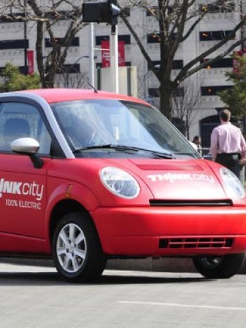 Моделите на Thinк са предпочитаните от испанците електромобили. Снимка: Thinkev