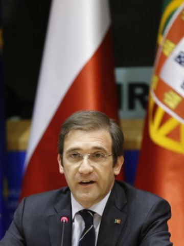<p>
	Португалският премиер Педро Пасуш Коельо. <em>Снимка: Ройтерс</em></p>
