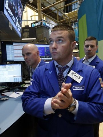 <p>
	Доброто настроение се пренесе и на Wall Street. <em>Снимка: Ройтерс</em></p>
