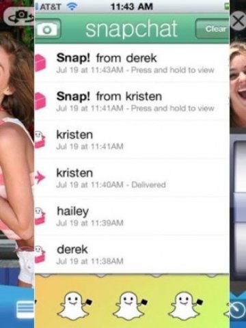 <p>
	Snapchat е доставчик на услуги за смартфони, използван най-вече от тийнейджърите. <em>Снимка:&nbsp;Snapchat&nbsp;</em></p>
