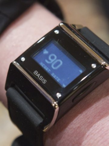 <p>
	Така изглежда часовникът на&nbsp;Basis Science. <em>Снимка: Ройтерс</em></p>
