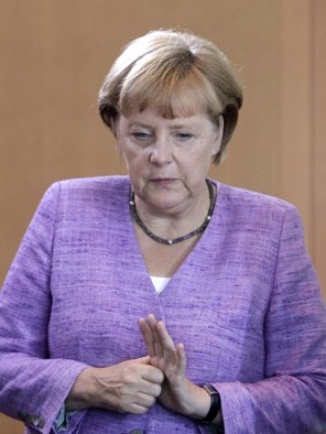 <p>
	Германският канцлер Ангела Меркел. <em>Снимка: Ройтерс</em></p>
