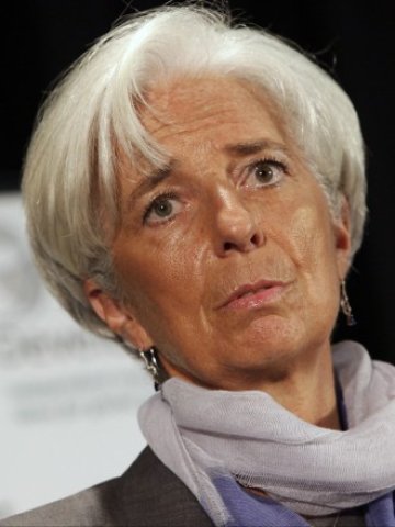 <p>
	Изпълнителният директор на Фонда Кристин Лагард.<em> Снимка: Ройтерс</em></p>
