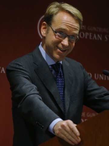 <p style="text-align: left; ">
	Президентът на Германската централна банка Йенс Вайдман <em>Снимка: Ройтерс</em></p>
