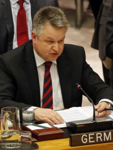 <p>
	Министрите по европейските въпроси на Германия Михаел Линк. <em>Снимка: Ройтерс</em></p>
