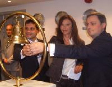 Евгени Луканов, Мая Георгиева и Радослав Миленков. Снимка: Investor.bg